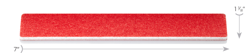 Dimensions Red Extra Wide Mylar File by Design Nail