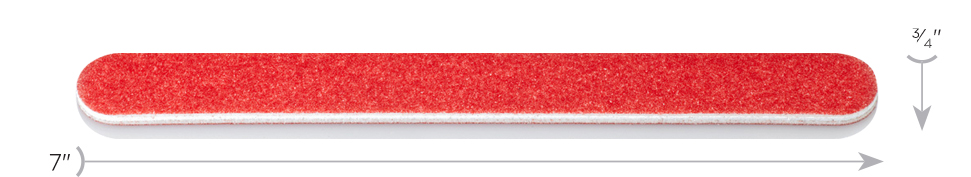 Dimensions Red Standard Mylar File by Design-Nail