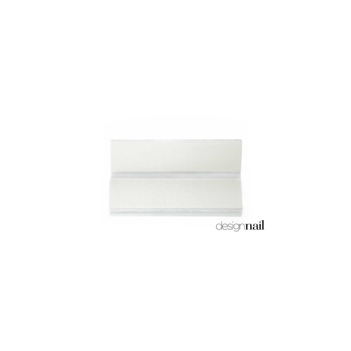 White Mini Extra Wide File by Design Nail